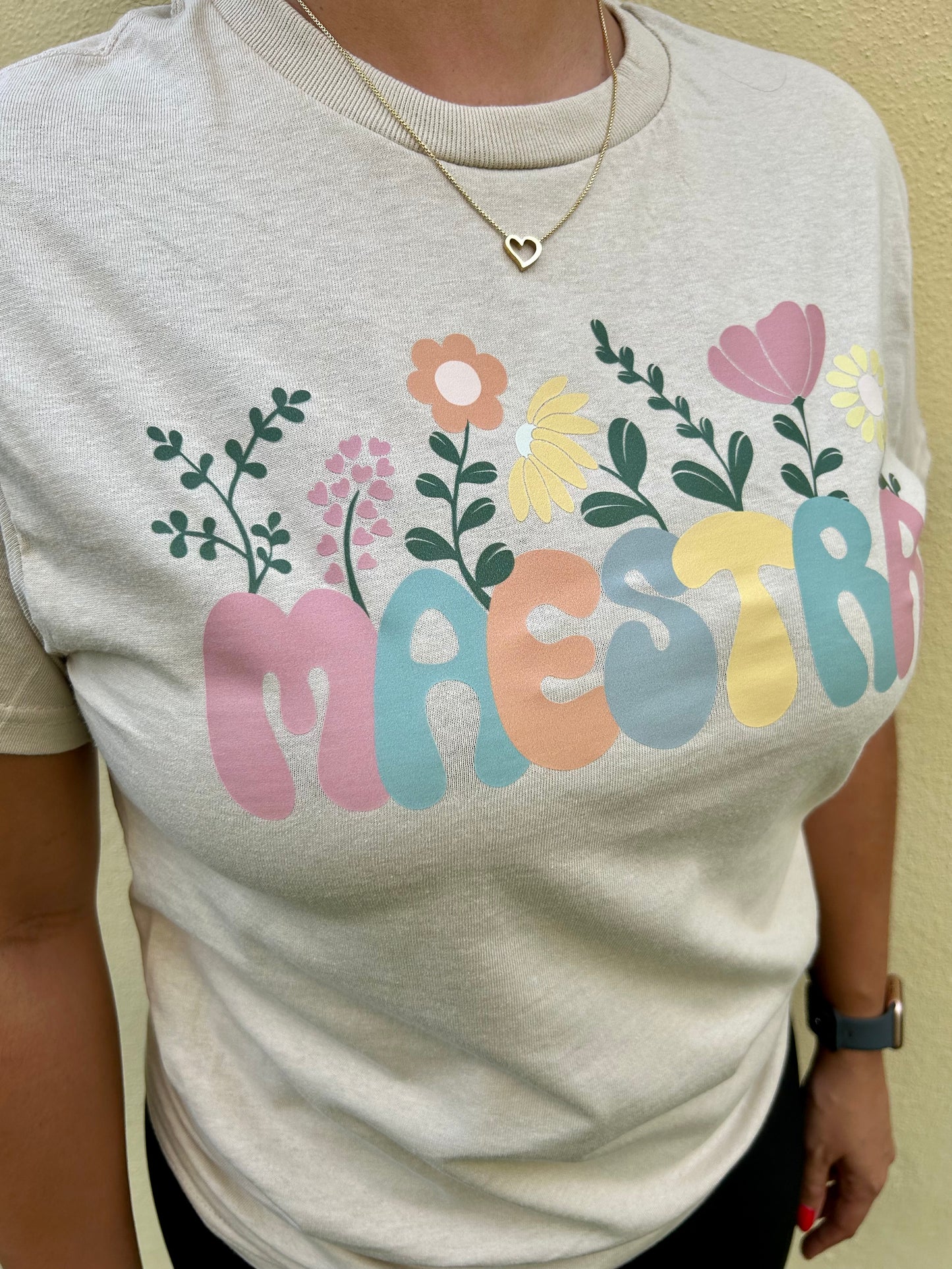 Camisa: “Maestra”