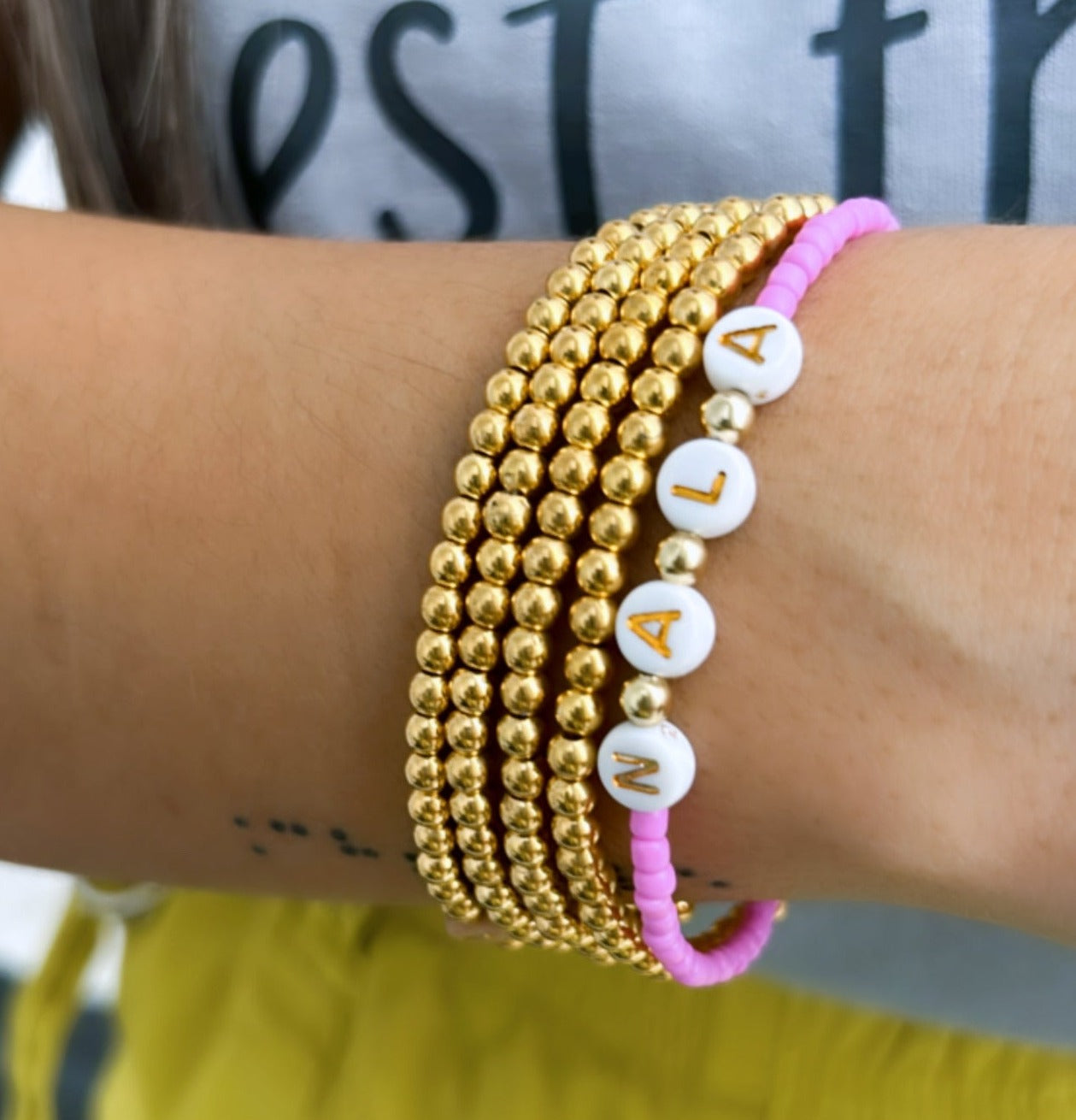 Personalized Pet Name Bracelet