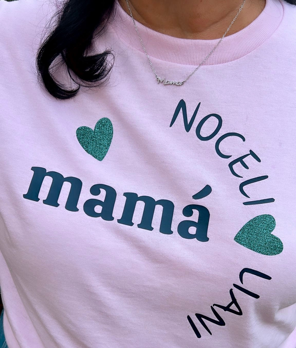 "Mamá" Tee with Kids Name