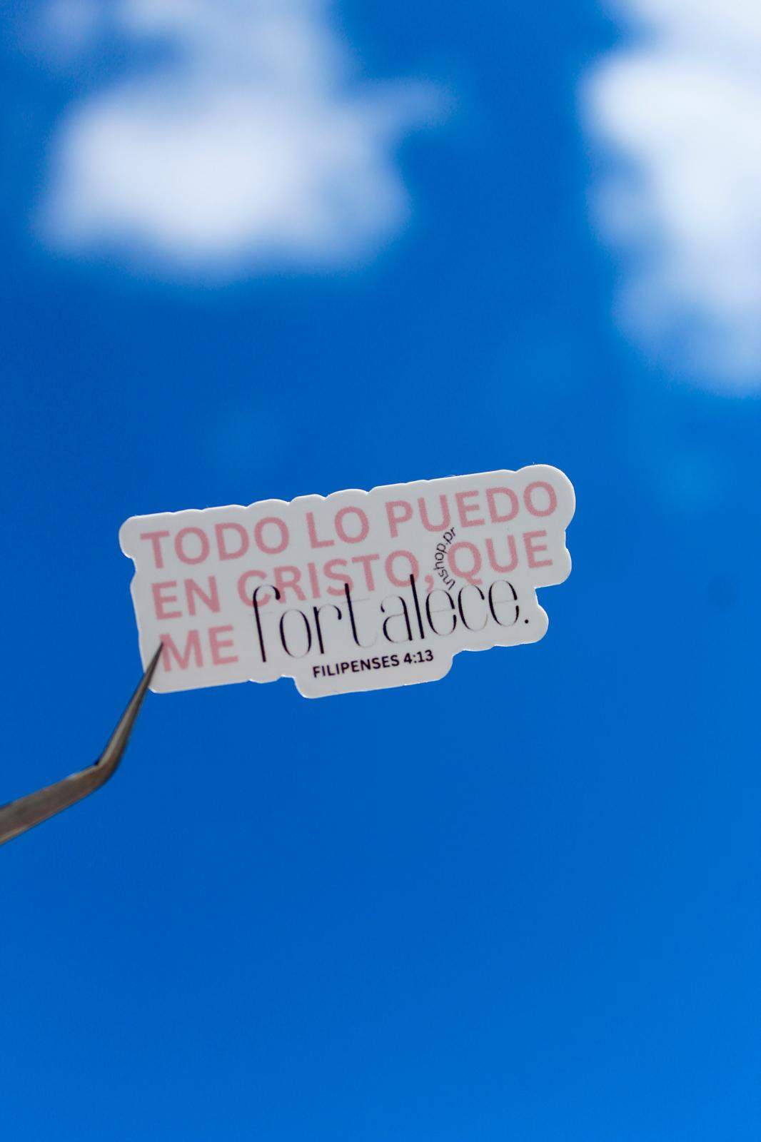 "Filipenses 4:13..."- Stickers