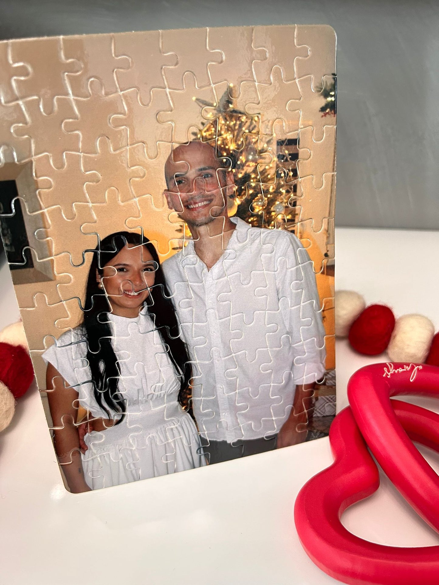 Personalized Valentine's Puzzle- 80 pieces