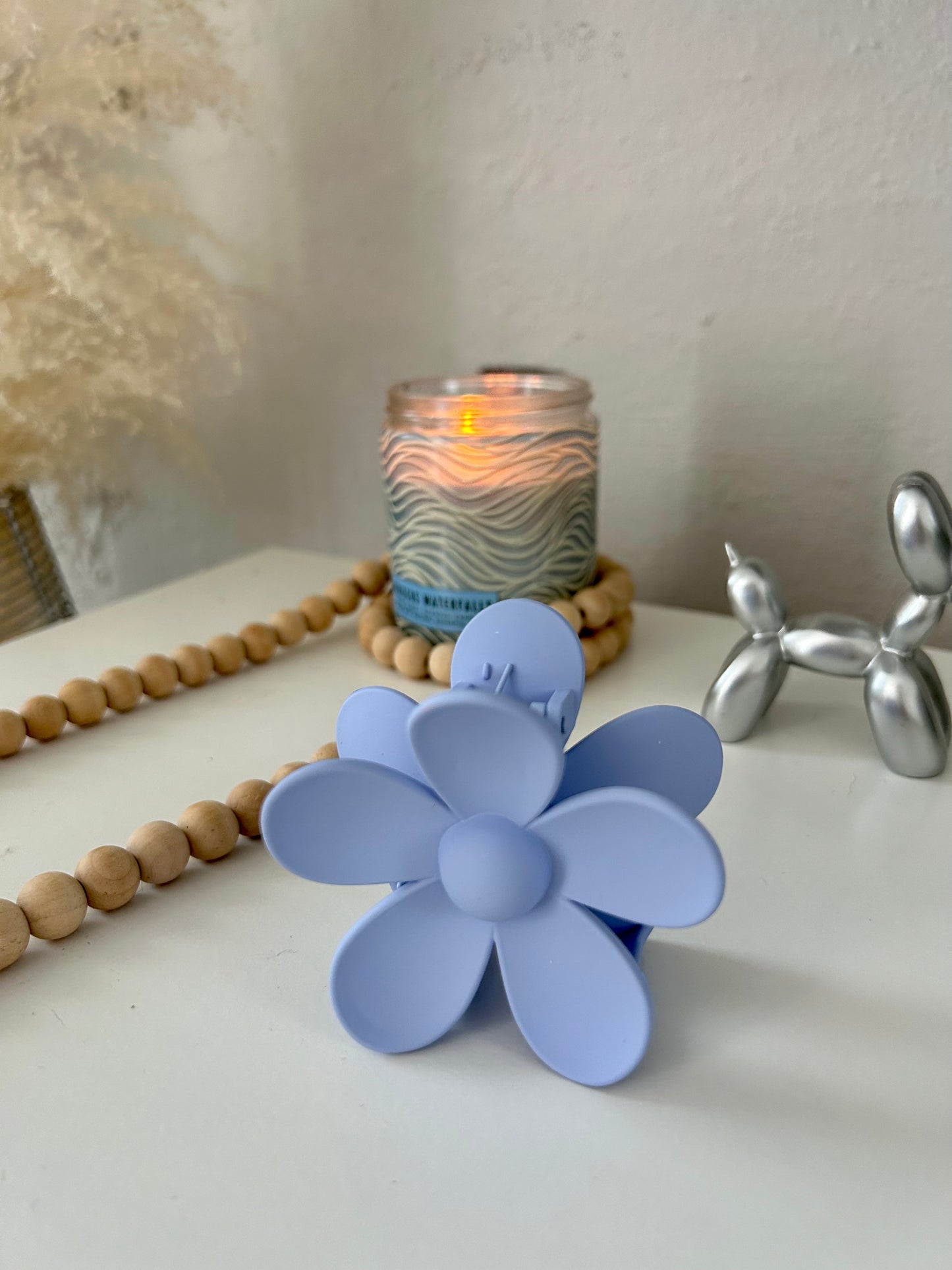Colorful Flower Hair Clip