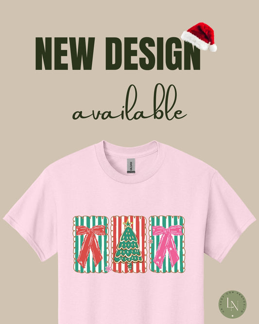 Pink Christmas Tee