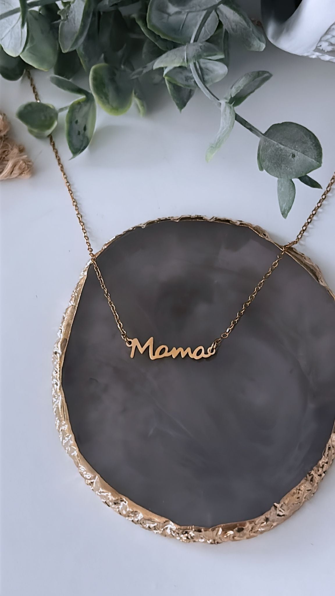 "Mamá" Gold/Silver Collar