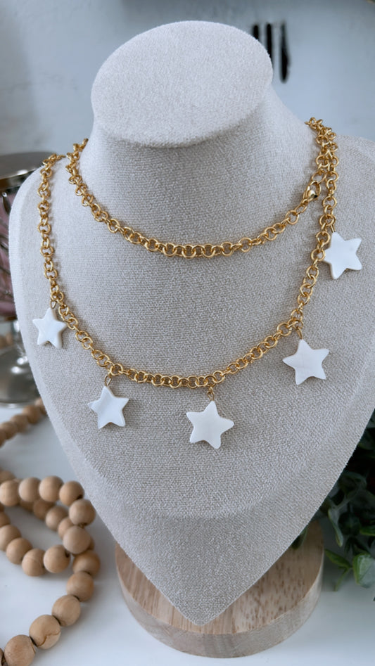 Leah Star Necklace