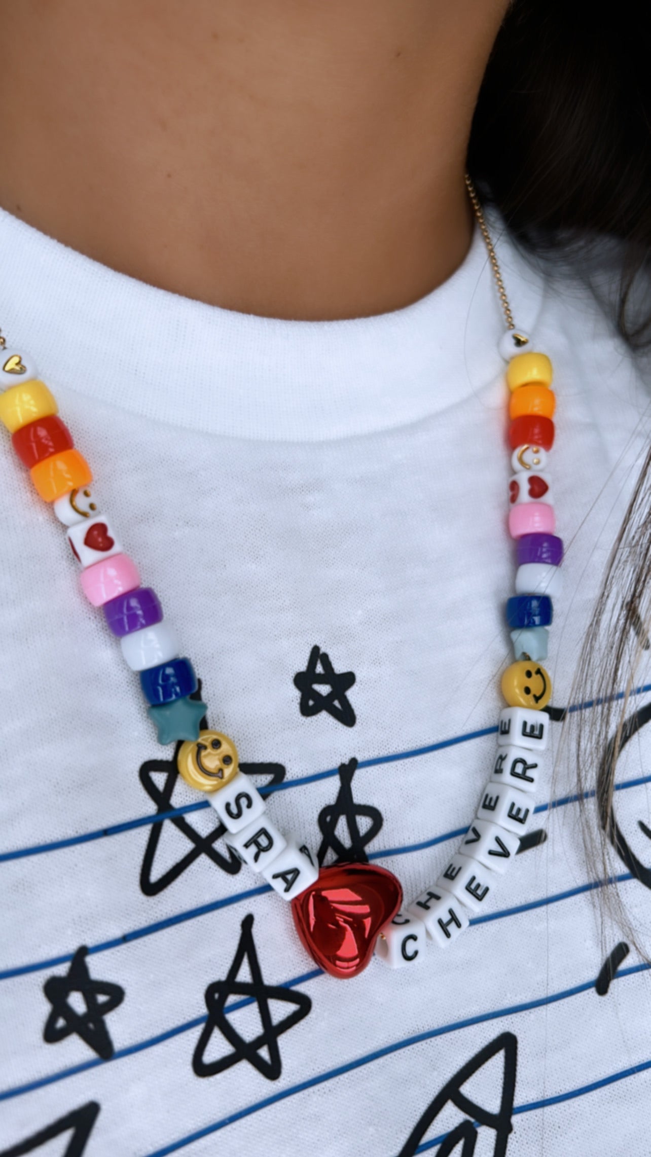 Colorful Back to School Necklace