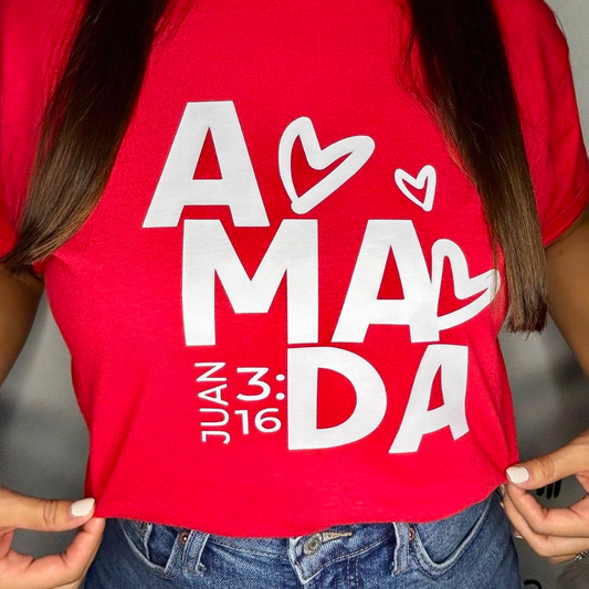 Camisa: “Amada”