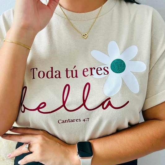 Camisa: “Toda Tú eres Bella”