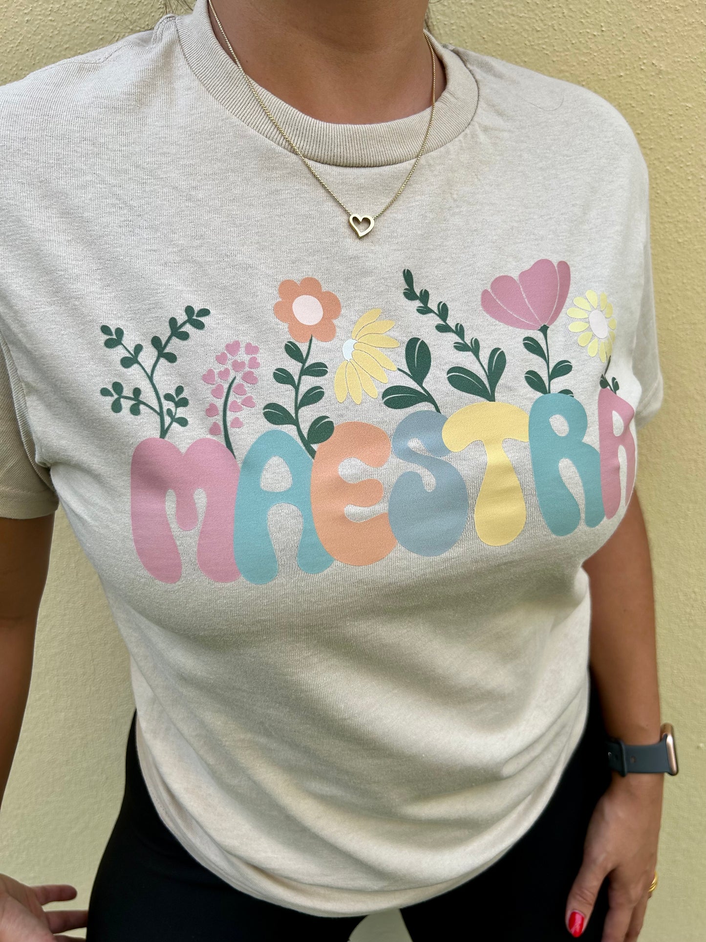 Camisa: “Maestra”