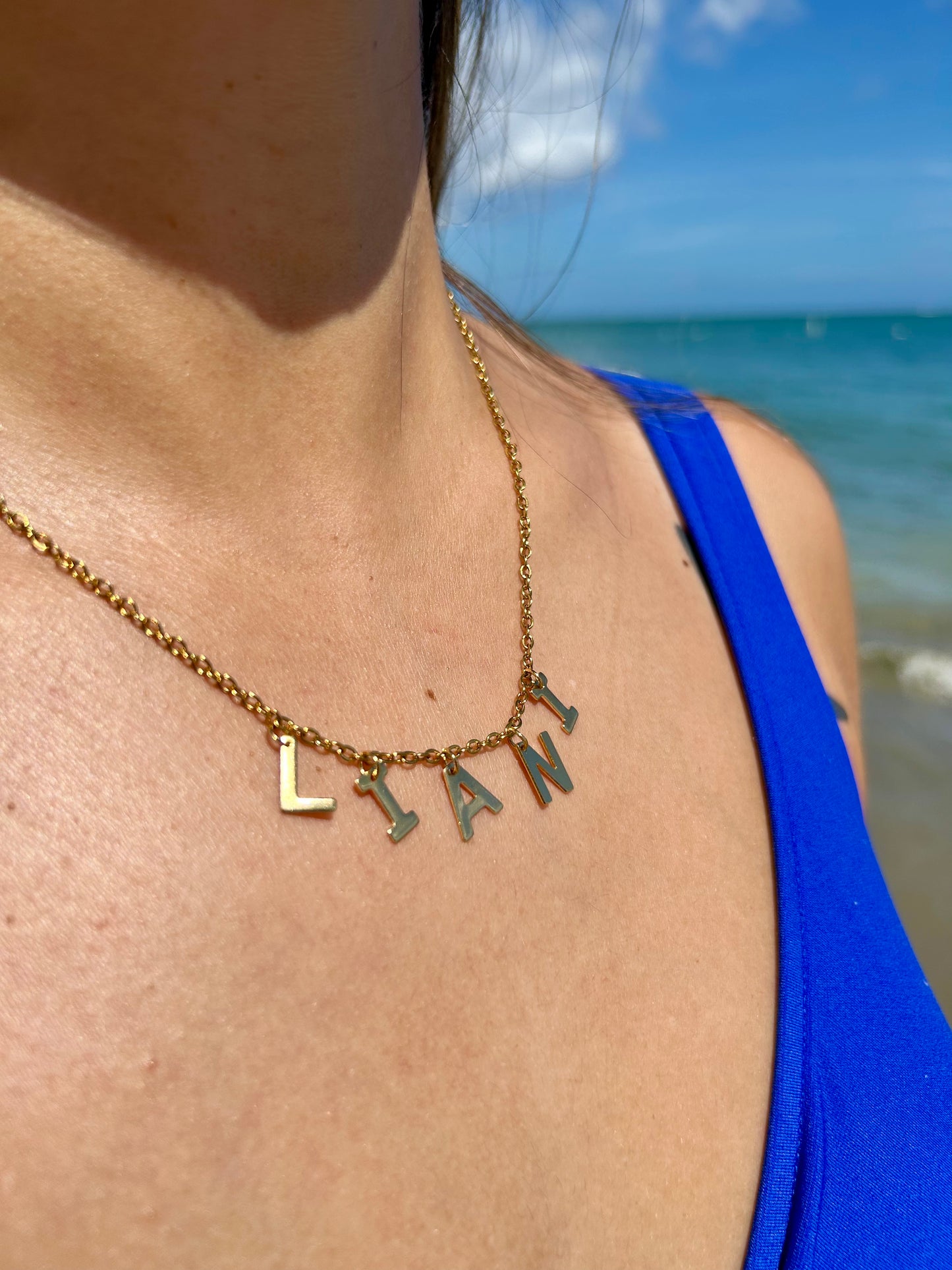 Personalized Gold Necklace