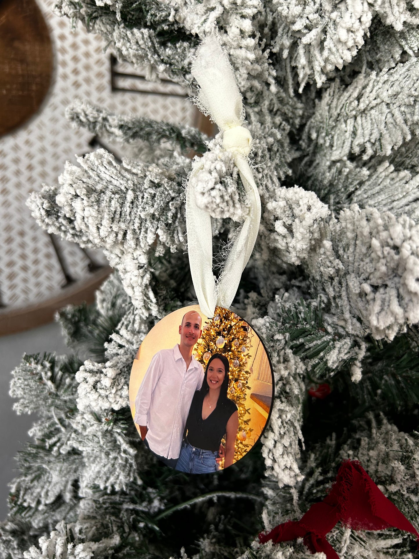Personalized Photo Christmas Ornament