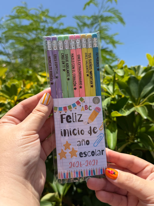 ✏️ Lápices Personalizados – Escribe con Propósito