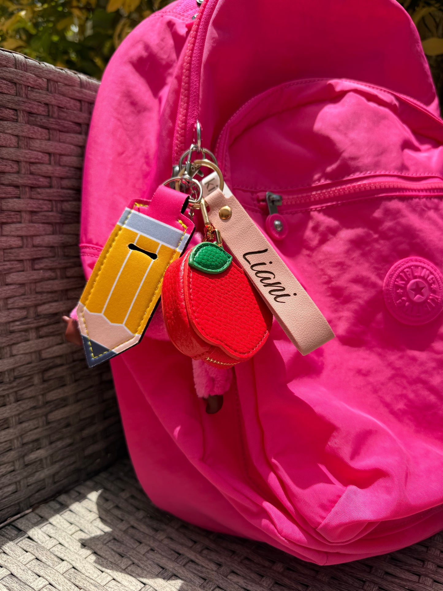 Llavero Personalizado de Cuero Sintético | Back 2 School