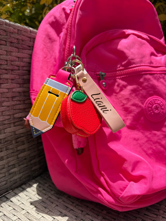 🍎 Set de Llaveros Personalizados | Back to School Essentials