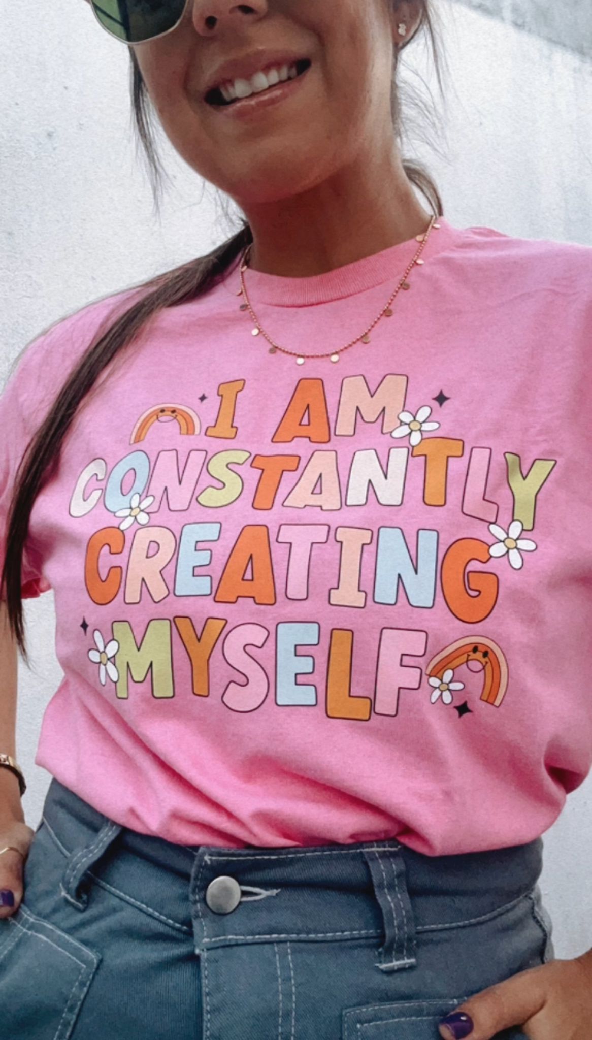 "I am constantly creating myself"-Tee