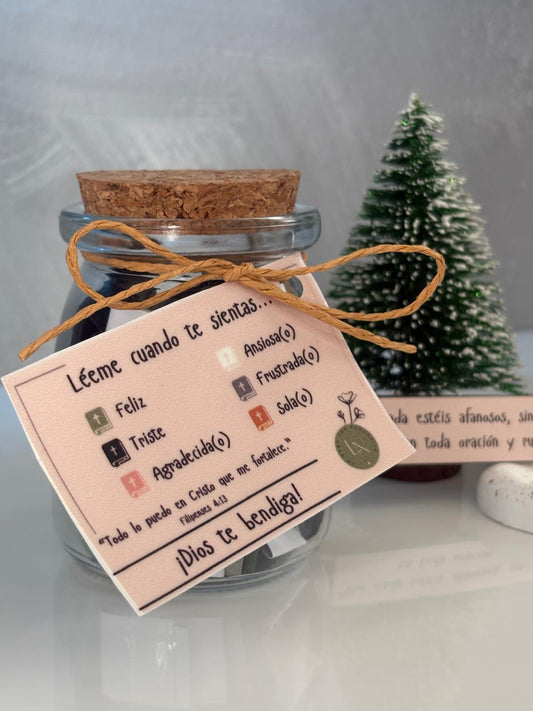 Bible Verse Jar-Christmas Gift
