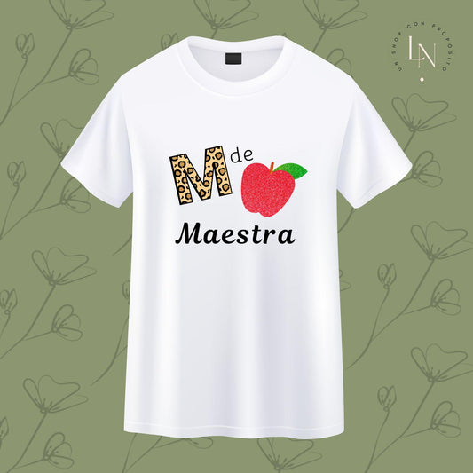 "M de Maestra(o)"- Back to School Tee