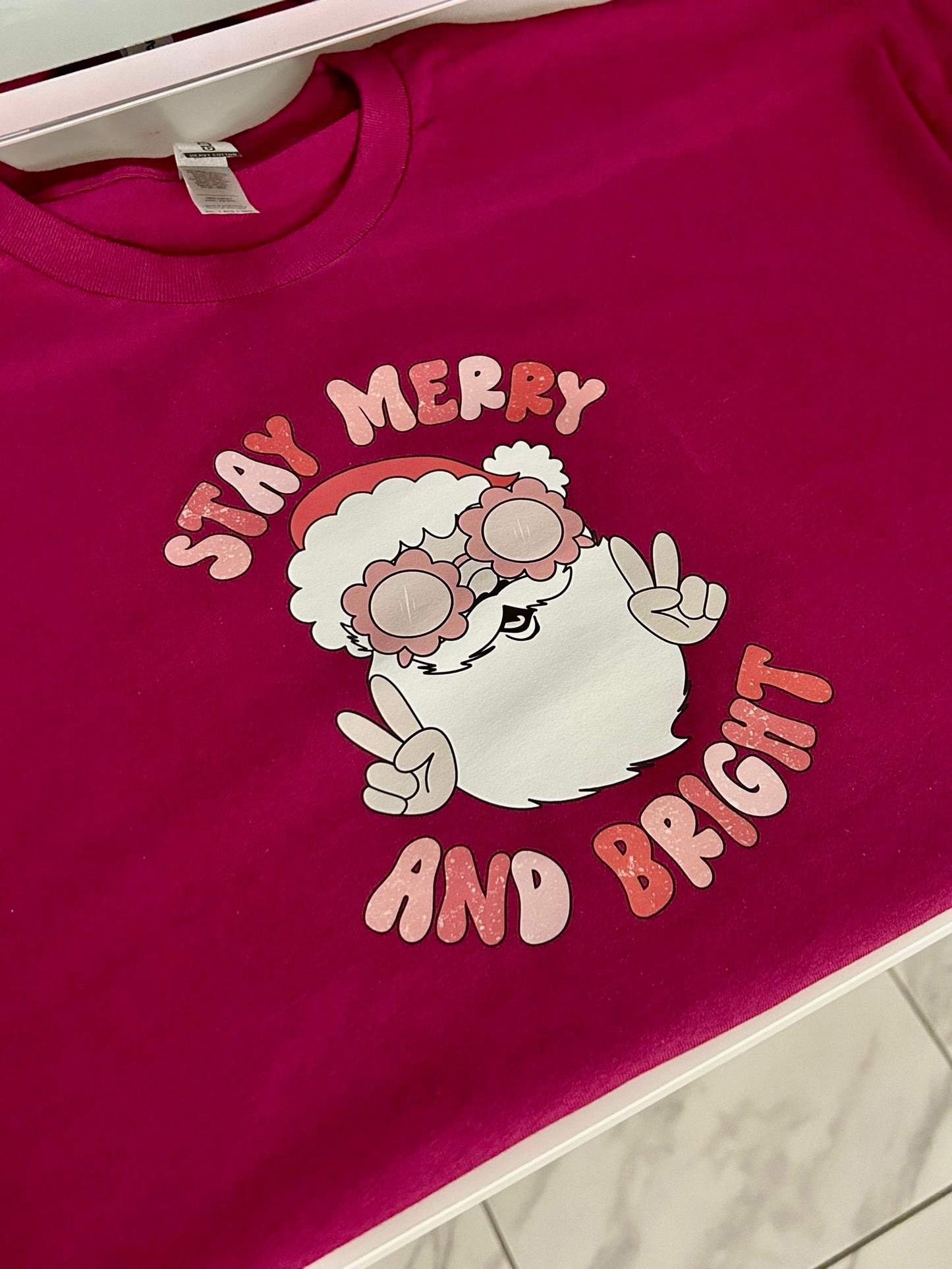 Stay Merry and Bright Tee