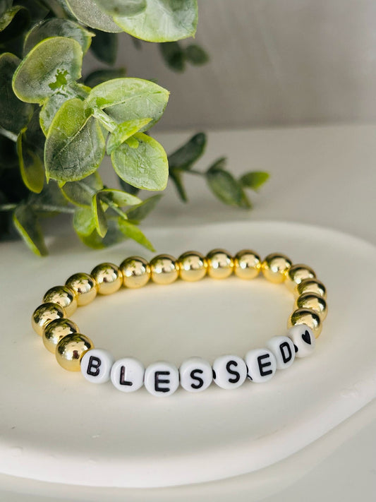 "Blessed"-Bracelet